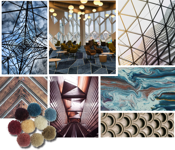 Geogrid Moodboard